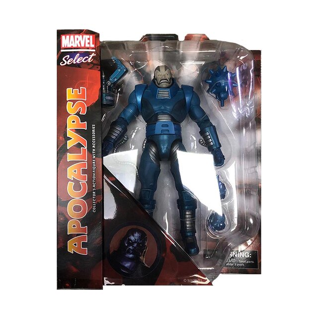 Figura DE ACCIÓN Marvel X-Men Apocalypse Select 7 pulgadas Modelo DE juguete para niños colección DE regalos Zhangmengya