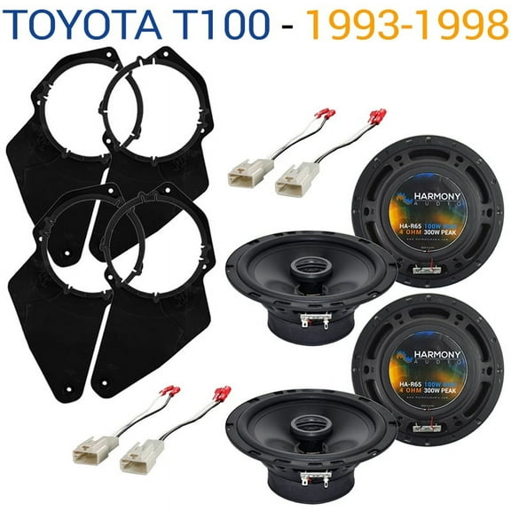 Toyota T100 1993-1998 Factory Speaker Replacement Harmony (2) R65 Package New
