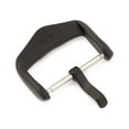thumbnail image 4 of HIRSCH Active Buckle for Watch Straps - Stainless Steel - Matte Black - 20mm, 4 of 5