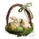 thumbnail image 3 of Decoración de escritorio de conejo y pollito de Pascua, decoración de Pascua, huevo de Pascua de pollo para balcón, casa, granja, dormitorio, jardín, 3 of 7