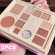 thumbnail image 3 of La paleta de 12 sombras de ojos nude degradadas se puede mezclar con una paleta de sombras de ojos mate y una paleta de sombras de ojos brillantes., 3 of 5