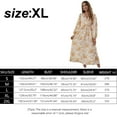 Women's Floral Dress Long Sleeve V Neck Dresses,XL，G120512