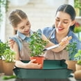 thumbnail image 6 of Uxcell Repotting Mat, 39.4" x 39.4" Waterproof Gardening Plant Mat, Orange-yellow, 6 of 6