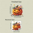 thumbnail image 3 of SLYNSHome Halloween Toilet Lid Sticker Pumpkin Pattern Sticker Waterproof Decals for Bathroom Halloween Party Deco DIY Party Supplies, 3 of 7