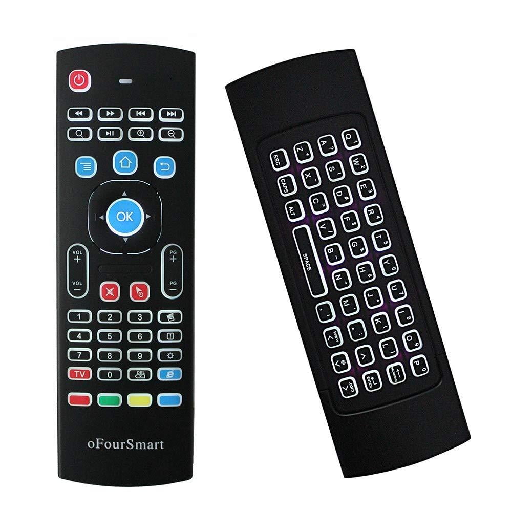 MX3 Pro Backlight 2.4G Mini Wireless Keyboard Air Remote Mouse 3D Fly