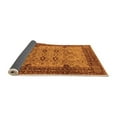 thumbnail image 2 of Ahgly Company Indoor Square Oriental Orange Industrial Area Rugs, 6' Square, 2 of 4