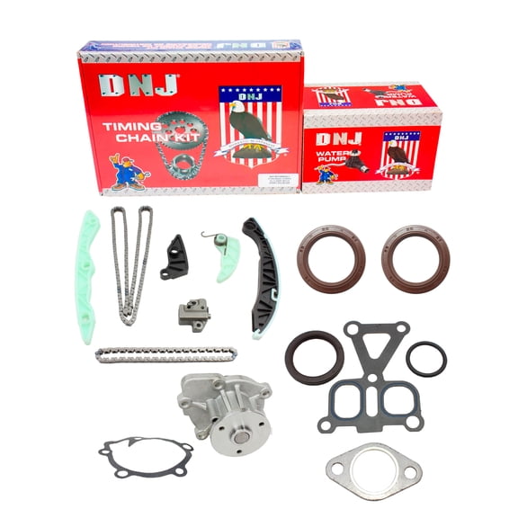 DNJ TK180WP Timing Chain Kit with Water Pump Fits Cars & Trucks 07-20 Chrysler 2.4L L4 DOHC 16V