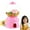 Pink, variant on 2026 New Plastic Mini Gumballs Dispenser, Portable Children Candy Machine Mini Money Deposit Box Kids Kindergarten Gift