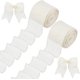thumbnail image 1 of 20 yardas/2 rollos de cintas de arpillera de encaje antiguo de 2,5 pulgadas de ancho, cintas de tela de arpillera natural, cintas con borde de alambre, cinta de arpillera, 1 of 6