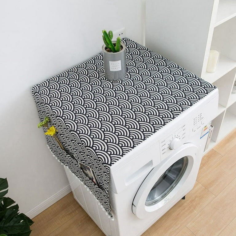 Waterproof Washing Machine Zipped Cover Dust Protection for Top