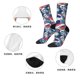 thumbnail image 5 of Fotbe cool rock Skull Calcetas Largas con Estampado para Hombre y Mujer – Calcetas de Compresión Transpirables y Elásticas, Viajar y Uso Diario Talla 5-11, 5 of 6