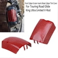 thumbnail image 3 of Front Caliper Screen Inserts Brake Caliper Trim Cover for Harley Touring Road Glide King Ultra Limit, 3 of 5