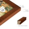 thumbnail image 3 of Traditional Walnut Tone Picture Frame, 11 x 14, 3 of 7
