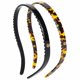 thumbnail image 1 of KOVOLITU Paquete de 2 diademas para gafas, sin presión, sin dolor de cabeza, cómodas diademas para mujeres, hermanas, niñas, regalos, tortuga negra, 1 of 5