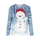 thumbnail image 4 of Sudaderas Con Capucha de Navidad Para Mujer Moda Casual Manga Larga Impreso Tops Blusa Odeerbi  ODB190549, 4 of 6