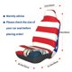 thumbnail image 3 of Fotbe American Astronaut Runs Forward Funda para Asiento de Auto con Estampado – Impermeable y Antisudor – Ajuste Universal, Lavable a Máquina, Antideslizante (1 Pieza), 3 of 5