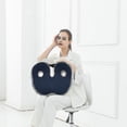 thumbnail image 4 of Memory Foam Sit Bone Relief Seat Cushion For Butt Lower Back Hamstrings Hips Ischial Tuberosity Reduce Fatigue Chair xinhan Black, 4 of 5