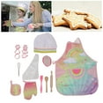 thumbnail image 1 of JUEGO DE HORNEAR para Niños, Simulació Interactiva para Niños Juguetes para cocinar Accesorios Vívidos para Vieges para Niños Mayores de 3 Años para El Hogar, 1 of 7
