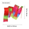 thumbnail image 2 of FUEENIRVA Streamer for Gymnastics Rhythmic Ribbons Nylon for Baton Twirling 1Pack, 2 of 8