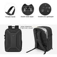 thumbnail image 4 of Mosiso Waterproof Camera Backpack for Canon/Nikon/Sony,15-16 inch DSLR/SLR/Mirrorless Camera Bag Symmetric Geometric Hard Shell with Tripod Holder,Black, 4 of 7