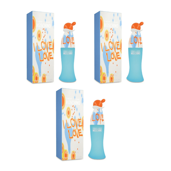Paquete 3X2 I Love Love 100 ML Edt Spray Moschino