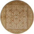 thumbnail image 1 of Ahgly Company Indoor Round Mid-Century Modern Brown Sand Brown Oriental Area Rugs, 7' Round, 1 of 6