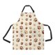 thumbnail image 1 of Delantal con diseño de Huellas marrones ABPHQTO para Cocina con bolsillos 70x80 cm, 1 of 2