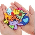 thumbnail image 3 of 300PCS Felt Embellishment Creative Assorted Type Craft DIY Felt Flowers for Kids, 3 of 10