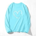 thumbnail image 4 of Ruimatai Women's Casual Long Sleeve T-Shirt Soft Breathable Crewneck Pullover Fashion Printed Top for Home Daily Wear, 4 of 4