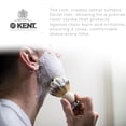 thumbnail image 3 of Crema de afeitar Kent Sct2 en espuma: crema de afeitar refrescante con mentol para hombres, perfecta para viajes o para el hogar, suave para pieles sensibles., 3 of 6