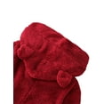thumbnail image 3 of Ensemble Parent-Enfant Uni, Pyjama Familial à Manches Longues, Sweat à Capuche à Fermeture Éclair et Col Rond, 3 of 7