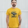 thumbnail image 3 of Tee Hunt Ford Mustang Mach 1 A Lil' Horseplay T-Shirt Muscle Car Licensed Men's Tee, Yellow, 3X-Large, 3 of 5