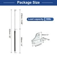 thumbnail image 2 of 25inch 55lb Gas Struts Shock Lift Support Shock Strut Spring for Cover Door Lids Floor Hatch Boat Shed Window Custom, 2 of 5