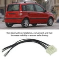thumbnail image 4 of Rear Light Cable Repair Set, Tail Light Wire Harness Plug Easy Install Stable High Reliability Practical  For Vehicle, 4 of 8