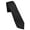 Black, variant on Solid Black Skinny Tie | Slim Size 2.5" Adult Black Necktie