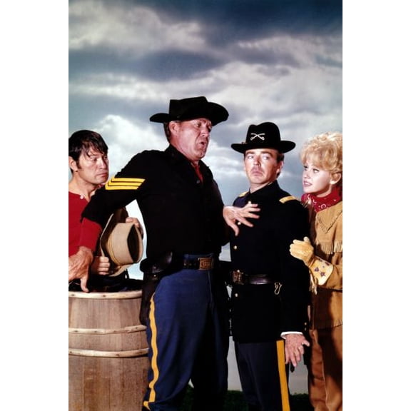 F Troop Poster 24inx36in (61cm x 91cm) Art Poster 24x36 Multi-Color Square Adults Best Posters