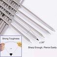 thumbnail image 7 of Artrylin Skewers for Grilling - 15" Long Flat Skewers Kabob Metal Skewers, Stainless Steel Shish Kebob Sticks for Meat Shrimp Chicken Vegetable(10 Pack Skewers), 7 of 7