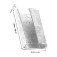 thumbnail image 2 of CHICHUMID Steel Banding Sealer and Strap Buckle for Packaging Straps Silver 1 Set, 2 of 3
