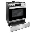thumbnail image 6 of 30 in Freestanding 6.1 cu ft Gas Range with 5 Sealed Burners in Stainless Steel, 6 of 15