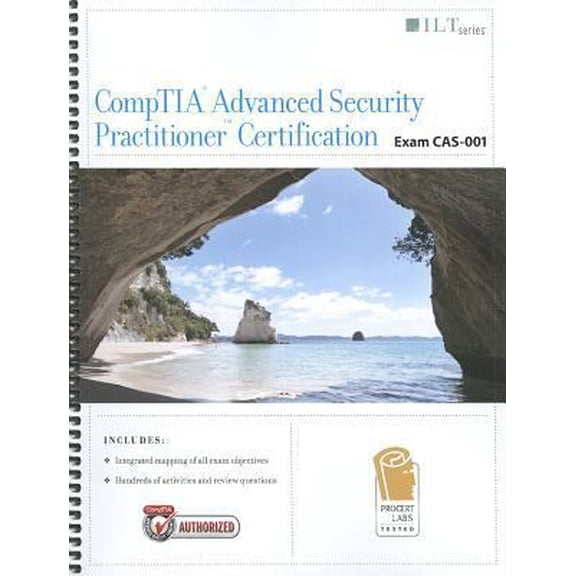 Pre-Owned Comptia Advanced Security Practitioner Certification, Exam Cas-001 + Certblaster (Paperback) 1426029241 9781426029240