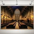 thumbnail image 2 of Hogwarts Great Hall Backdrop Wall Banner, Large Photo Backdrop, Party Decoration, Wizarding World Room Decor 7*5FT(82x60inch), 2 of 3