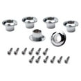thumbnail image 2 of BELOVING 4X Ouvert Semi Fermé Guitare Tuner Chevilles Machine Têtes Ferrules Bague, 2 of 9