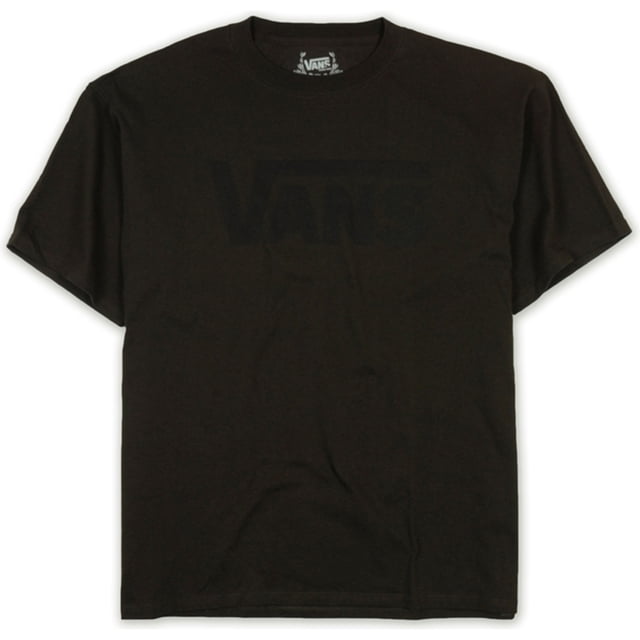 Vans Classic Logo Camiseta gráfica para hombre, marrón, pequeña Vans Camiseta gráfica