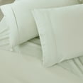 thumbnail image 6 of Lush Decor Verona Solid Sheet Set 4 Piece Set Twin White - White Sheets - Super Soft Twin Bed Sheets - Kids Bedding - Traditional Decor, 6 of 9