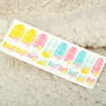 thumbnail image 2 of One Sheet Mix Style 3D Glitter Nail Art Stickers Patch Wraps Fingers Toes Tips Decoration, 2 of 8