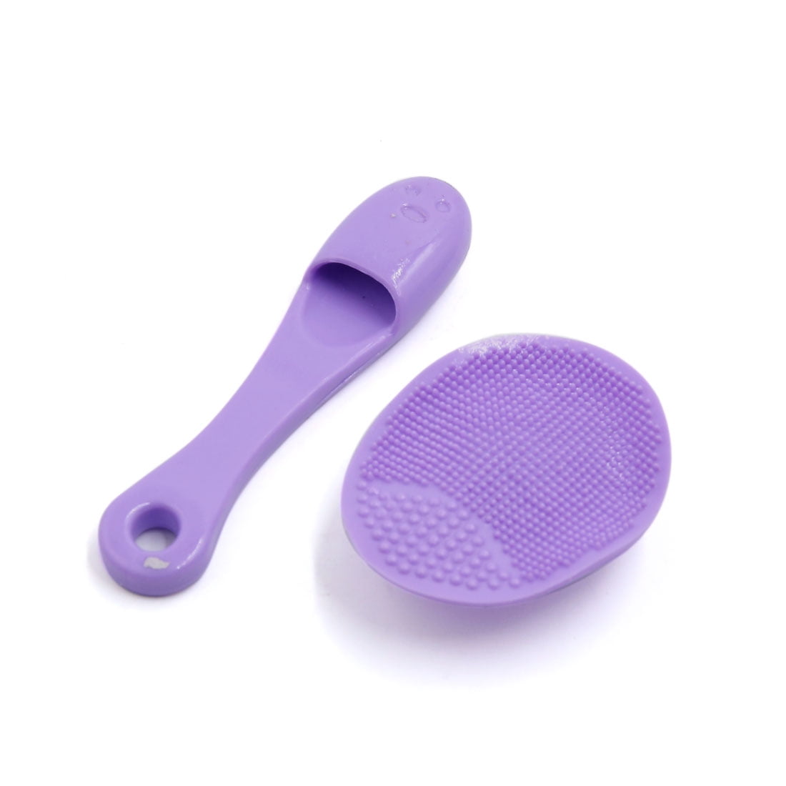 2 Pcs Silicone Facial Scrubber Face Brush Pads for Cleansing