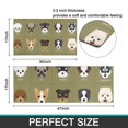thumbnail image 7 of Dog Breeds Kitchen Rugs Sets Of 2,Anti Fatigue Kitchen Mat Rugs Non Slip Washable,Decorative Kitchen Floor Mats for Kitchen,Sink,Laundry,17"x30"+17"x47", 7 of 7