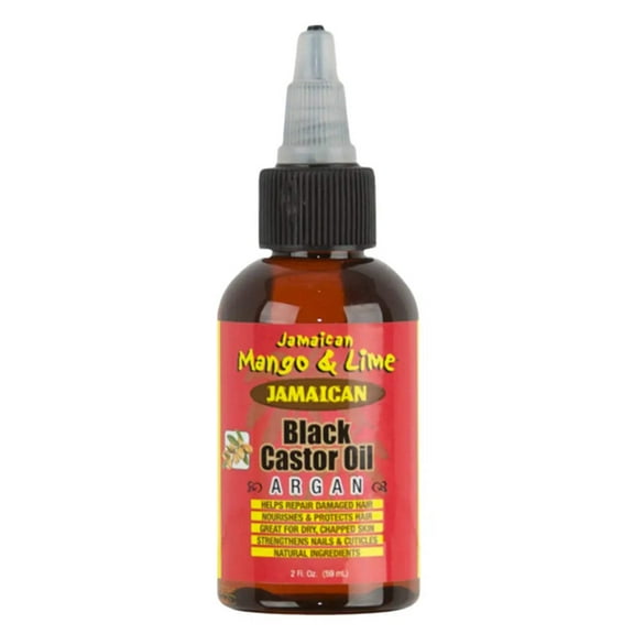 Jamaican Mango  Lime Black Castor Oil Argan - 2 oz