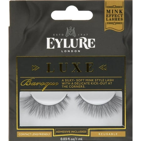 Eylure Luxe Collection Baroque Lashes - Mink (Best Eylure Lashes Review)