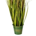 thumbnail image 2 of Vickerman 48" Artificial Potted Grass with Brown Cattails., 2 of 5